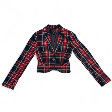 Tailored Cropped Blazer / Anzugsjacket für Damen