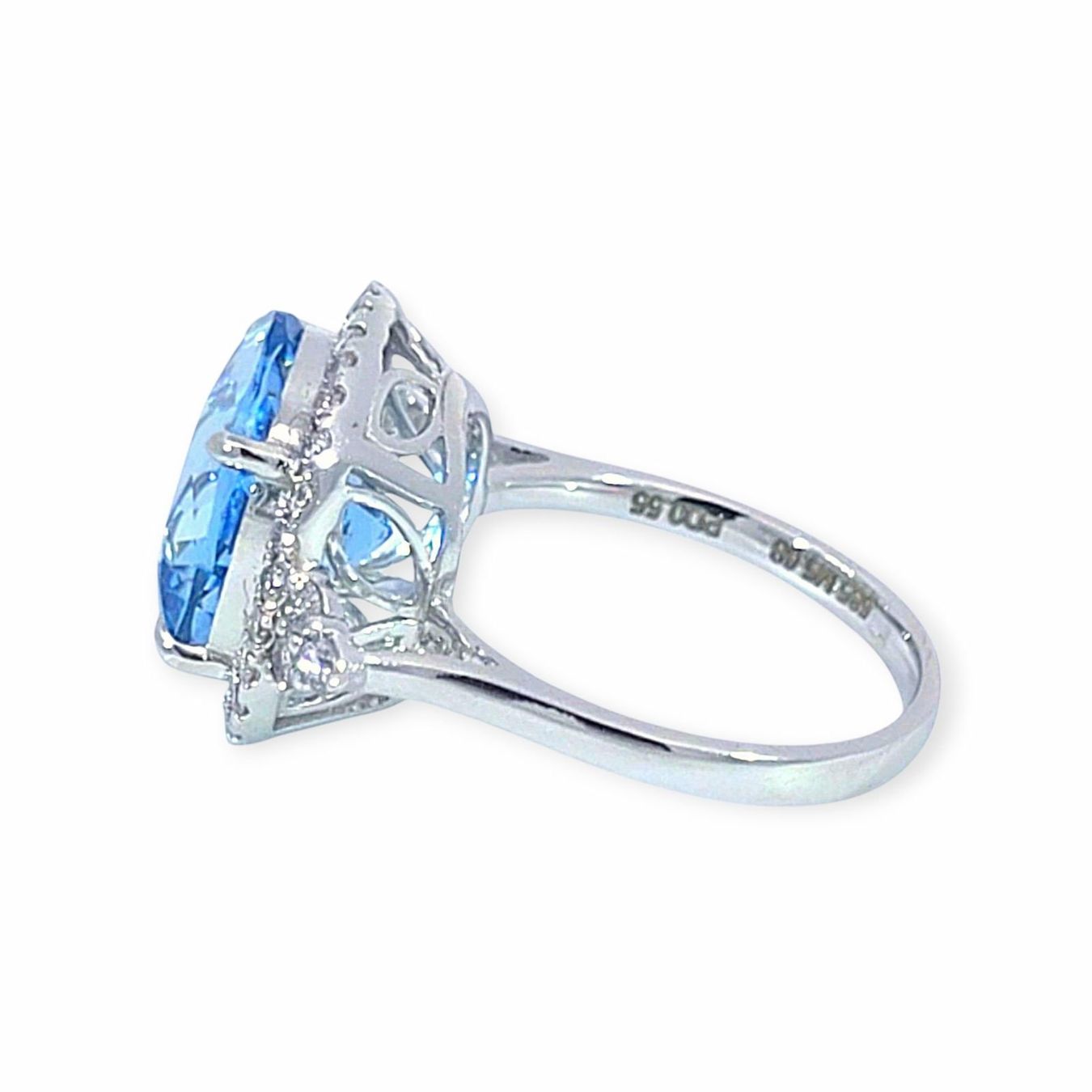 Anelli: Beryll-Ring 14k Weissgold 5,68ct – Nuovo e nell'imballaggio originale da Illnau venduto da Juwelier_Mahler_GmbH 2