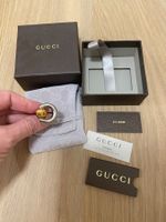 Gucci Sterling Silver Bamboo Horsebit Ring