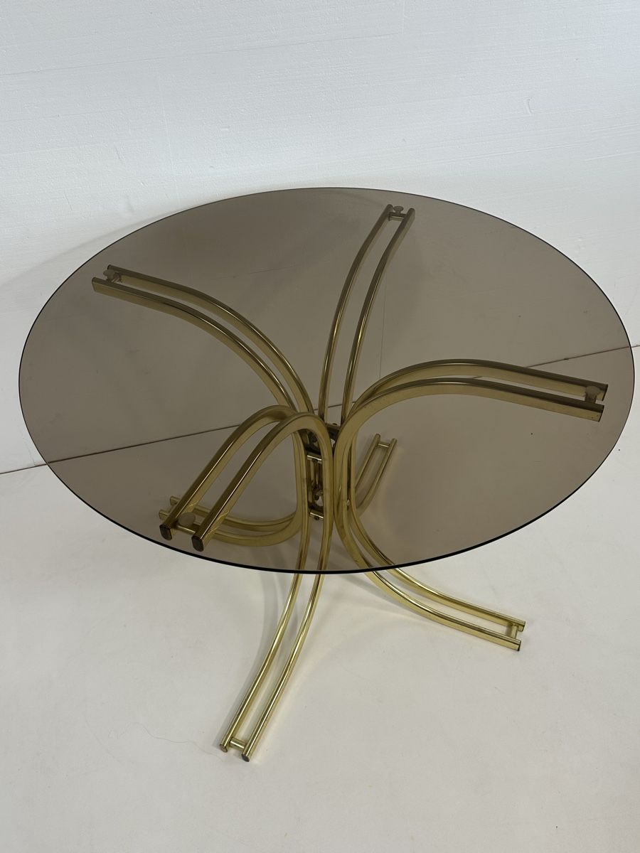 Set di tavolo e panche: Set chaise et table gastone Rinaldi  – Usato da Servion venduto da marion13or 1