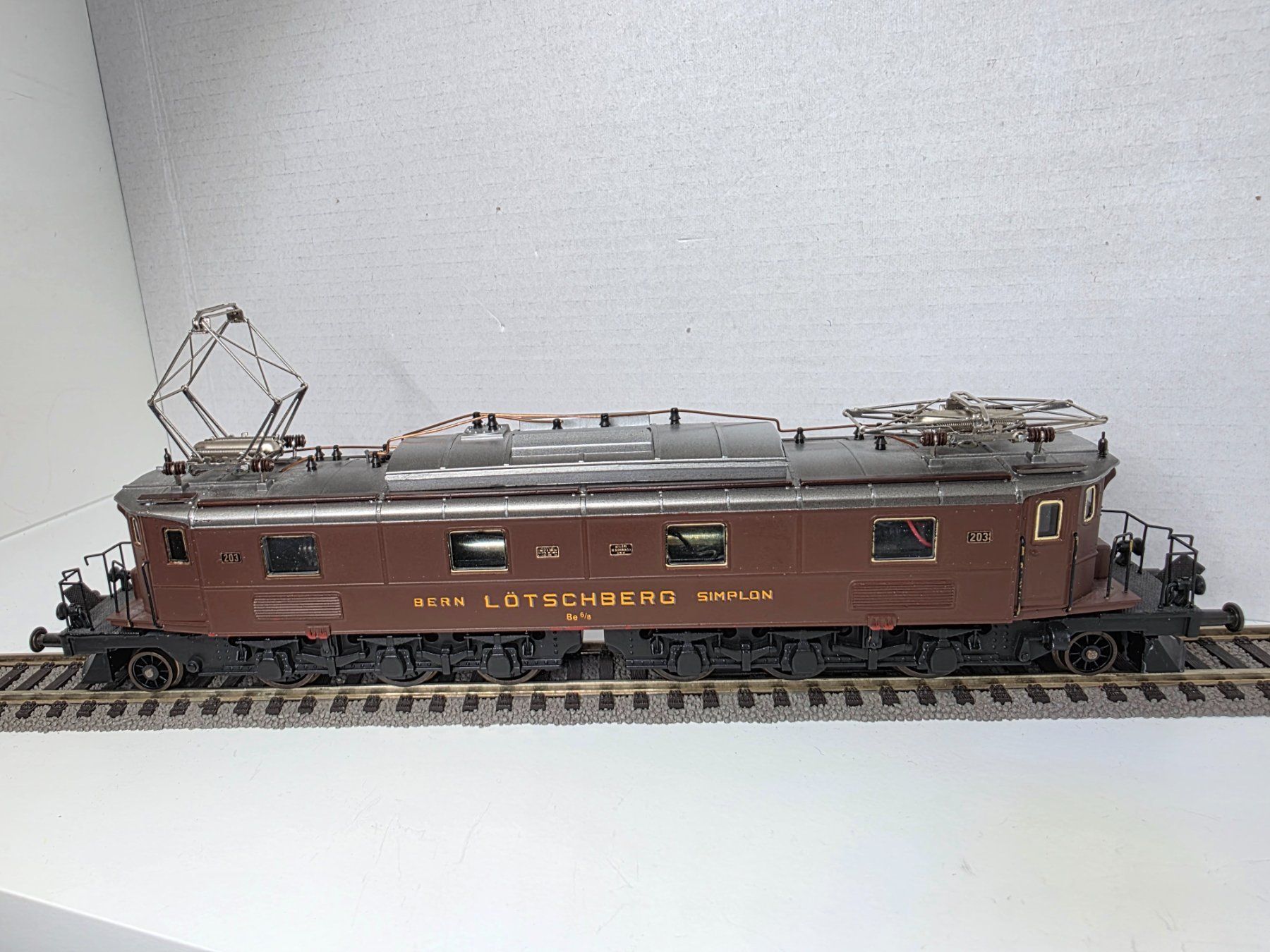 Roxy Modelleisenbahnen: ROXY BLS Be 6/8 No 203 Breda Analog AC – Gebraucht aus Schwarzenburg von hebusch54 4