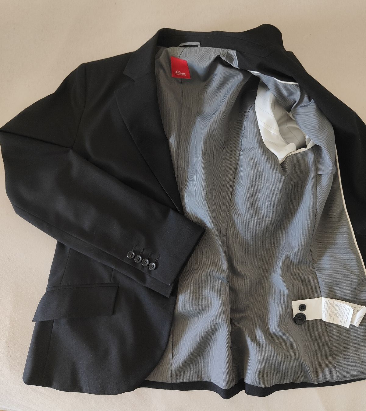 S.Oliver Completi & Tailleur: Blazer Damen Gr. 38 s.oliver schwarz  – Usato da Oetwil a.d. Limmat venduto da SusanMit1N 2