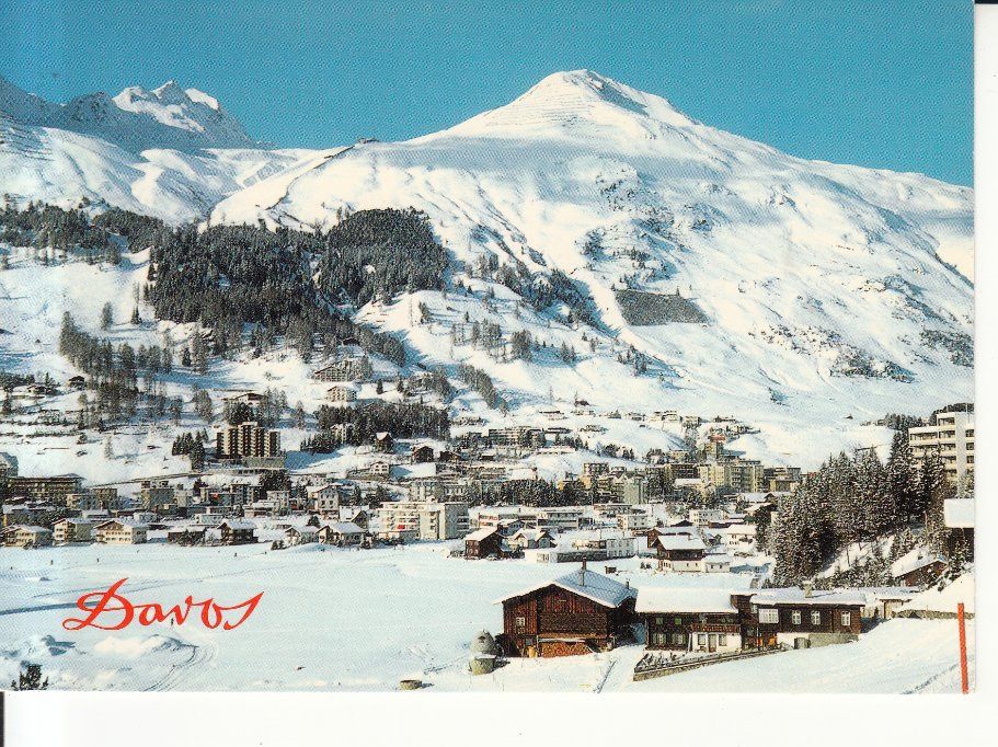 Cartoline postali: Davos 1981 – Usato da Bürglen TG venduto da StampGraf