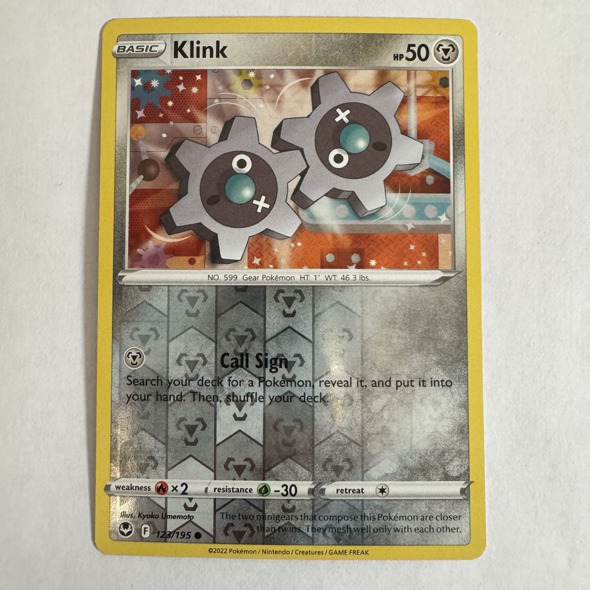 Pokémon Cartes à collectionner: Pokémon Klink - 123 / 195 - ENG – Neuf (Voir description) à Staad SG par miaCards