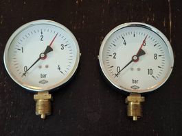 2 Empeo Manometer, Top Zustand, wie neu!