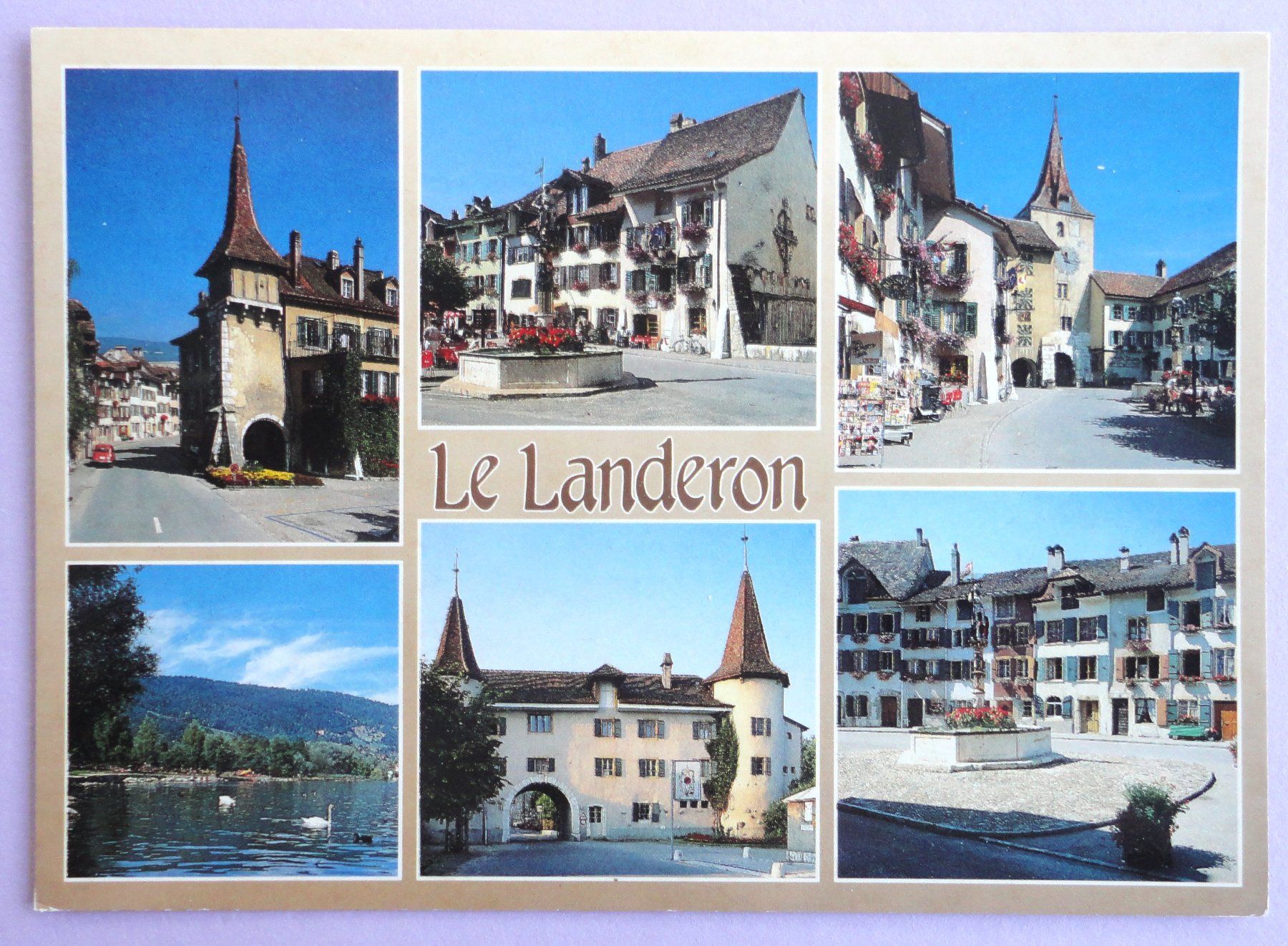 Ansichtskarten: Le Landeron – Gebraucht aus Fétigny von Billy2miny