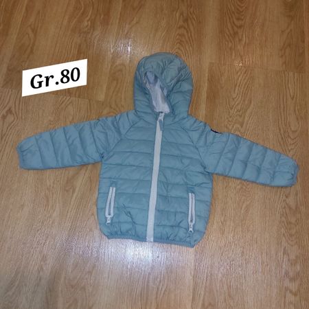 Kinder Steppjacke mit Kapuze , Grösse 80 gebraucht