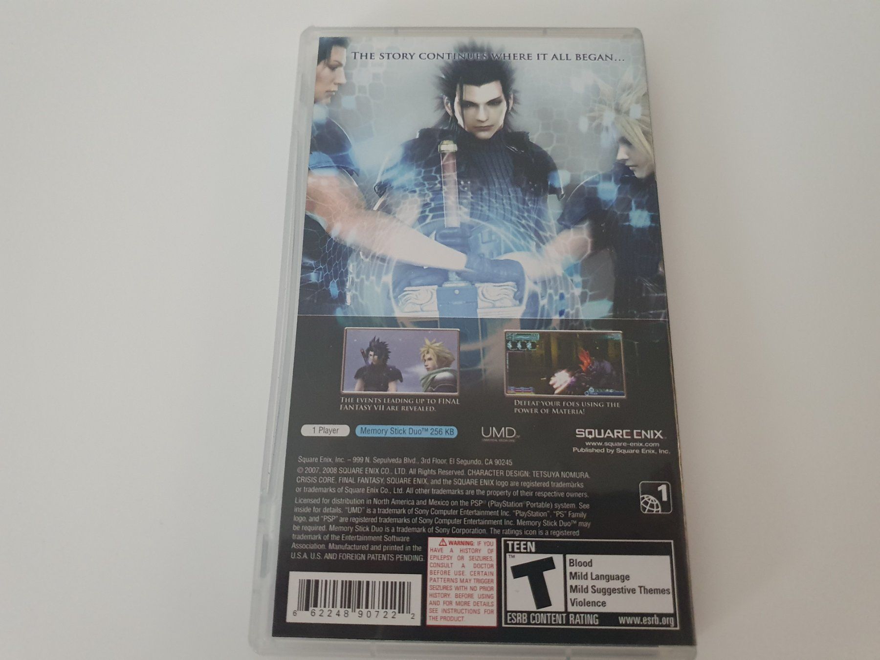 Giochi: Crisis Core Final Fantasy VII (PSP) – Usato da Puidoux venduto da Svreber 1