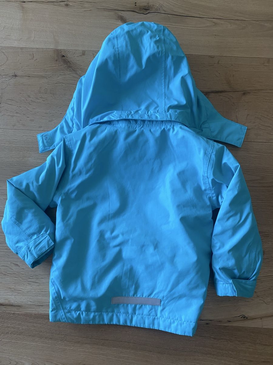 Jacken & Mäntel: Winterjacke 86/92 hellblau/pink – Gebraucht aus Neerach von Sixtine 3