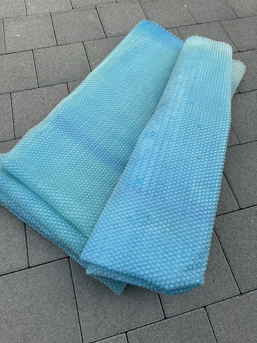 Piscine: Pool Solar Abdeckung Blasenfolie blau 4 x 2 m – Usato da Seedorf BE venduto da frank7031 1