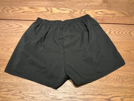 Schwarze Stoffshorts Gr. S bequem & stylisch