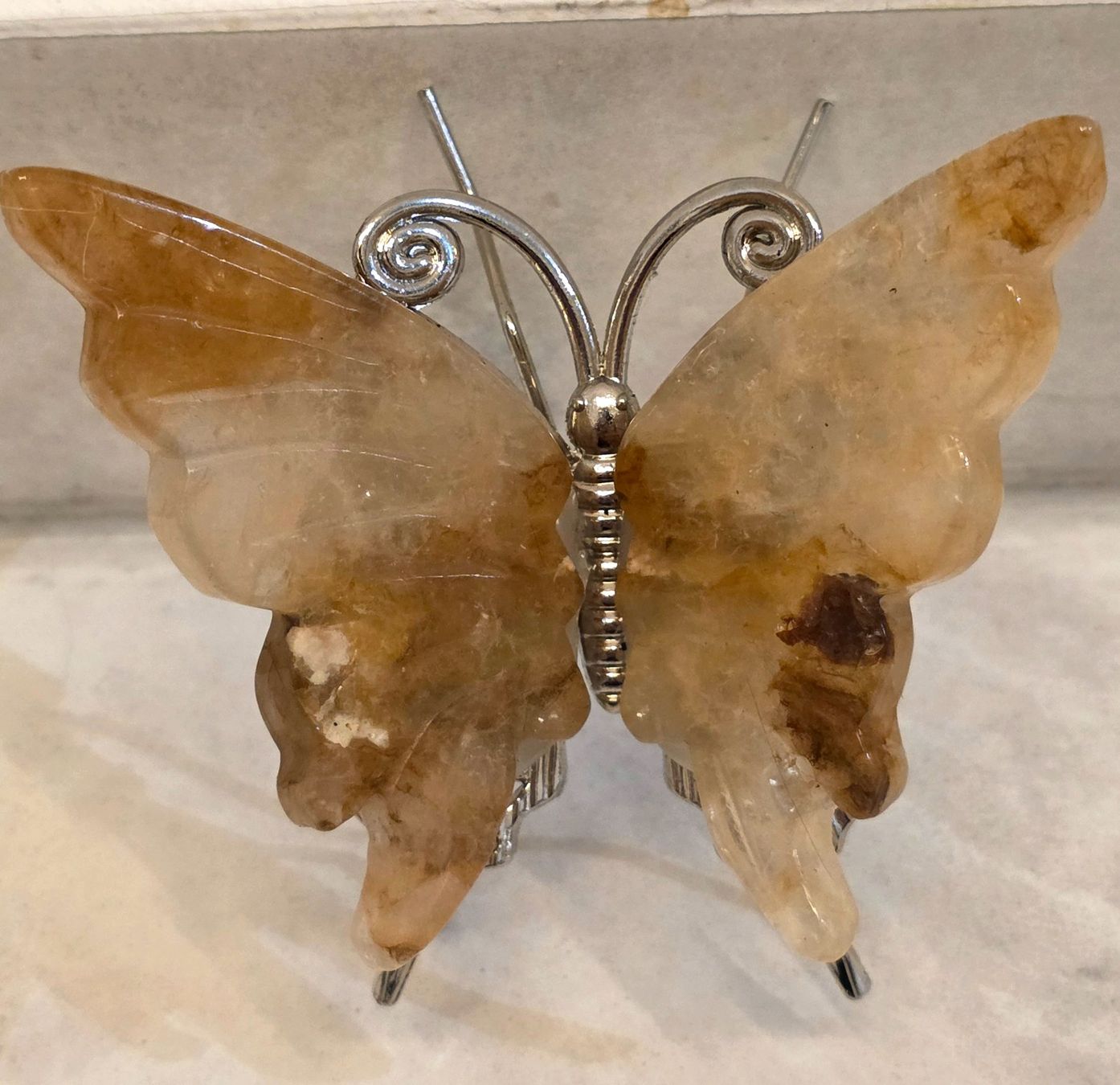 Minerali & Pietre curative: Golden Healer Schmetterling – Nuovo e nell'imballaggio originale da Matzingen venduto da Shay_Crystalz