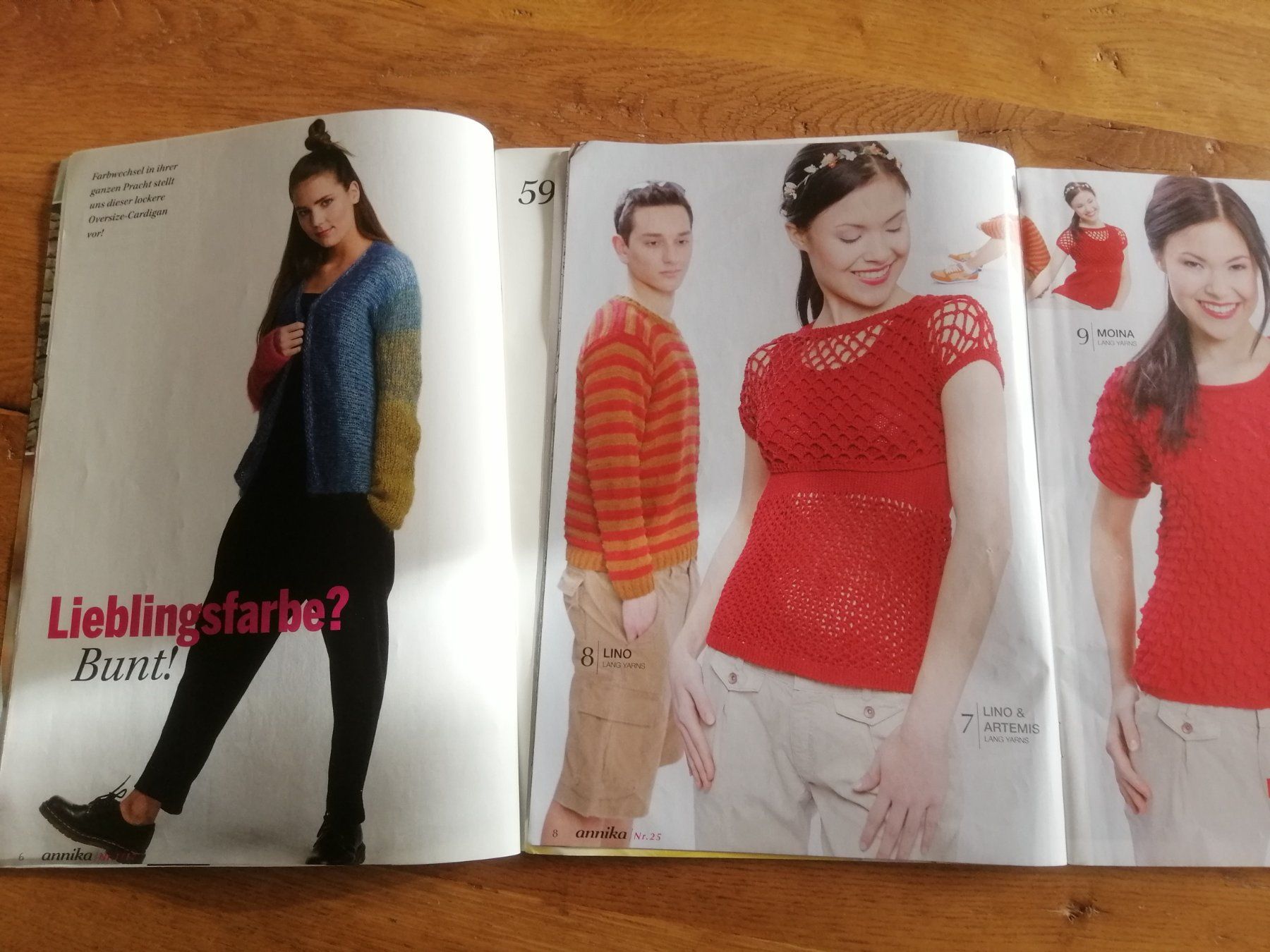 Riviste & Magazine: 2 Strickhefte "annika" – Usato da Langenthal venduto da Handstrick 3