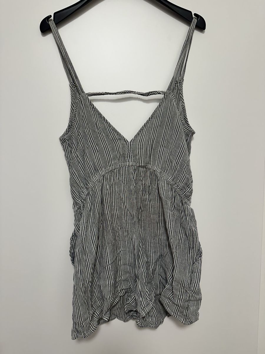 Jumpsuits: Jumpsuit - Even & Odd - weiss grau gestreift - L – Gebraucht aus Zug von tami12 3