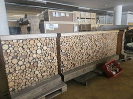 Holzbar Indoor / Outdoor "Schiterbig" Design
