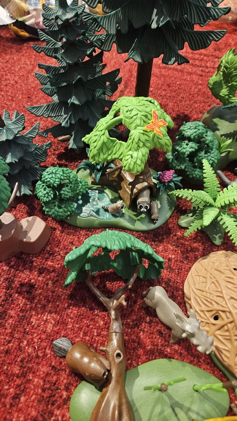 Playmobil Giocattoli: Playmobil Wald mit vielen Waldtieren – Usato da Rudolfstetten venduto da Hoppel17 6