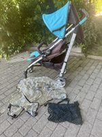 Chicco Liteway Buggy blau schwarz mit Regenschutz gebraucht