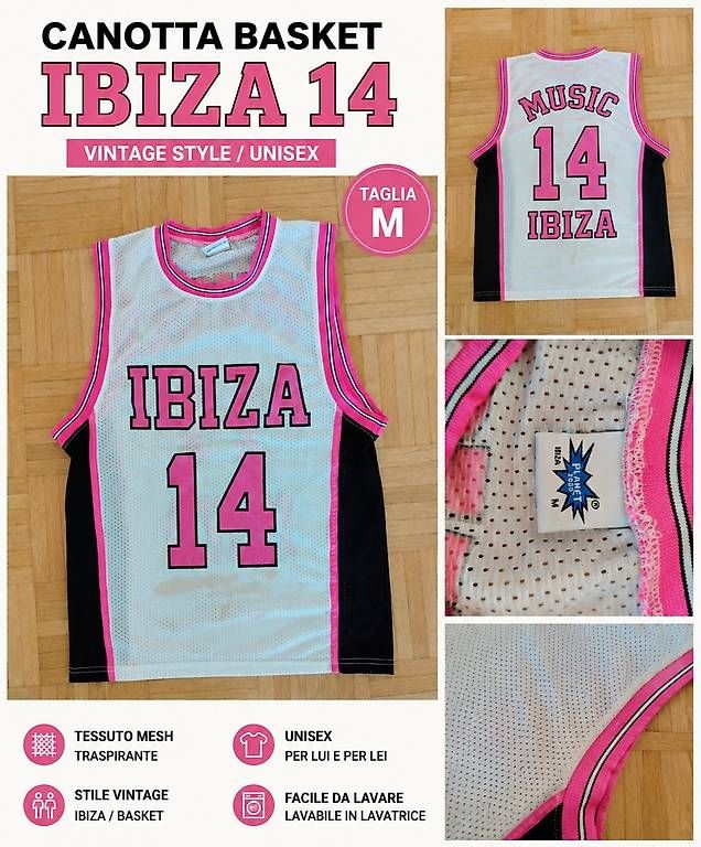 T-Shirts: CANOTTA BASKET IBIZA UNISEX – Gebraucht aus Davesco-Soragno von Mia_sii