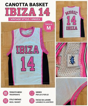 CANOTTA BASKET IBIZA UNISEX