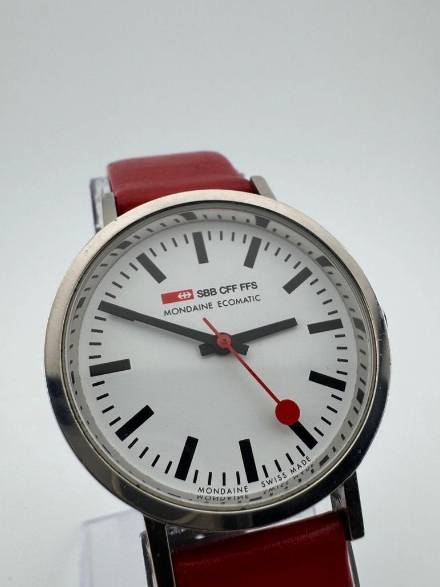 Mondaine Montres: Swiss Automatic Mondaine SBB EcoMatic Armbanduhr – D'occasion à Küsnacht ZH par PreLovedLuxury 4