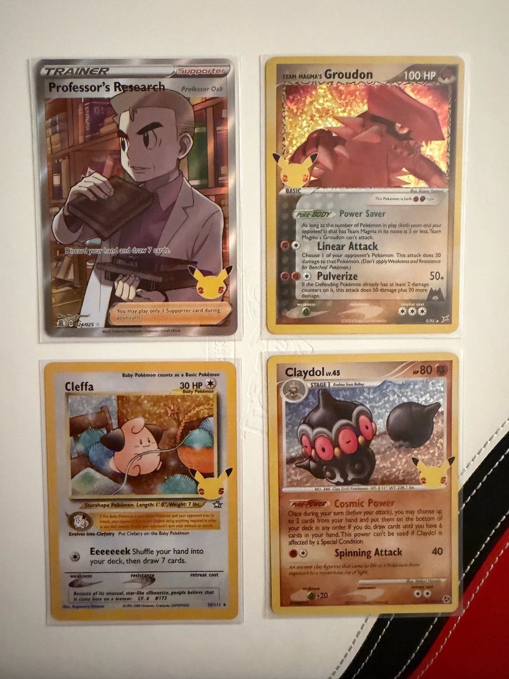 Pokémon Carte collezionabili: 4 Pokémon Celebrations Karten – Usato da Biel/Bienne venduto da SeeLoewe55