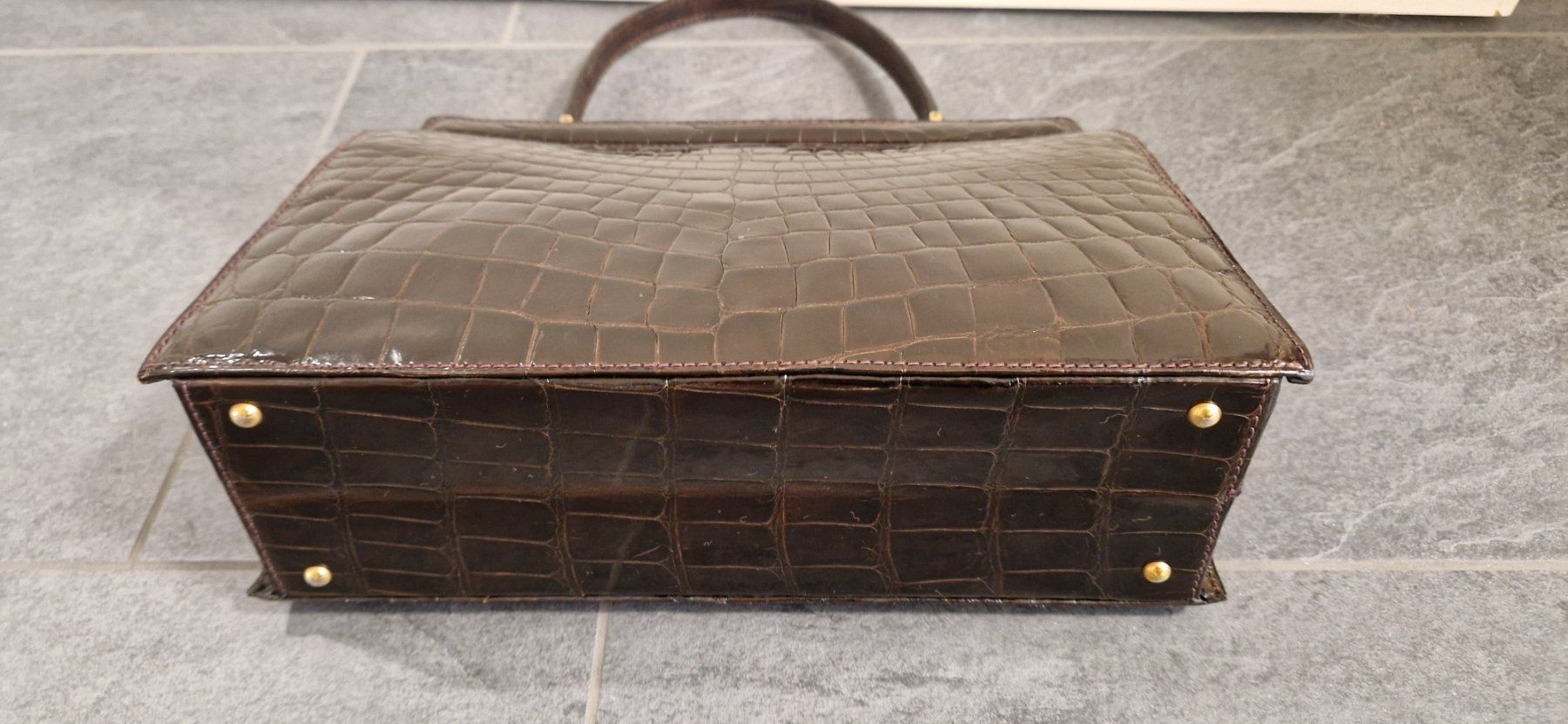 Borse da donna: Vintage echte Krokotasche – Usato da Allschwil venduto da kdf_h5rm 3