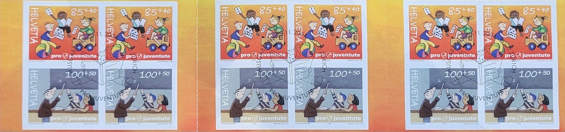Tutti i francobolli: Markenheftchen Carnet De Timbre Pro Juventute 2004 – Usato da Biel/Bienne venduto da Destockweb 2