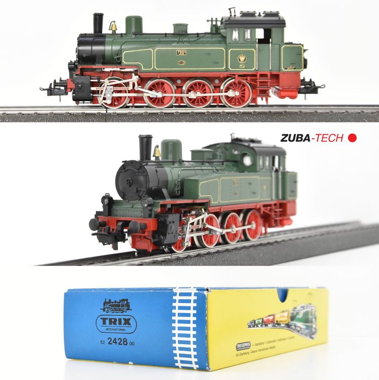 Trix H0 - 22507 - Locomotora de vapor (1) - Tipo T13 - KPEV