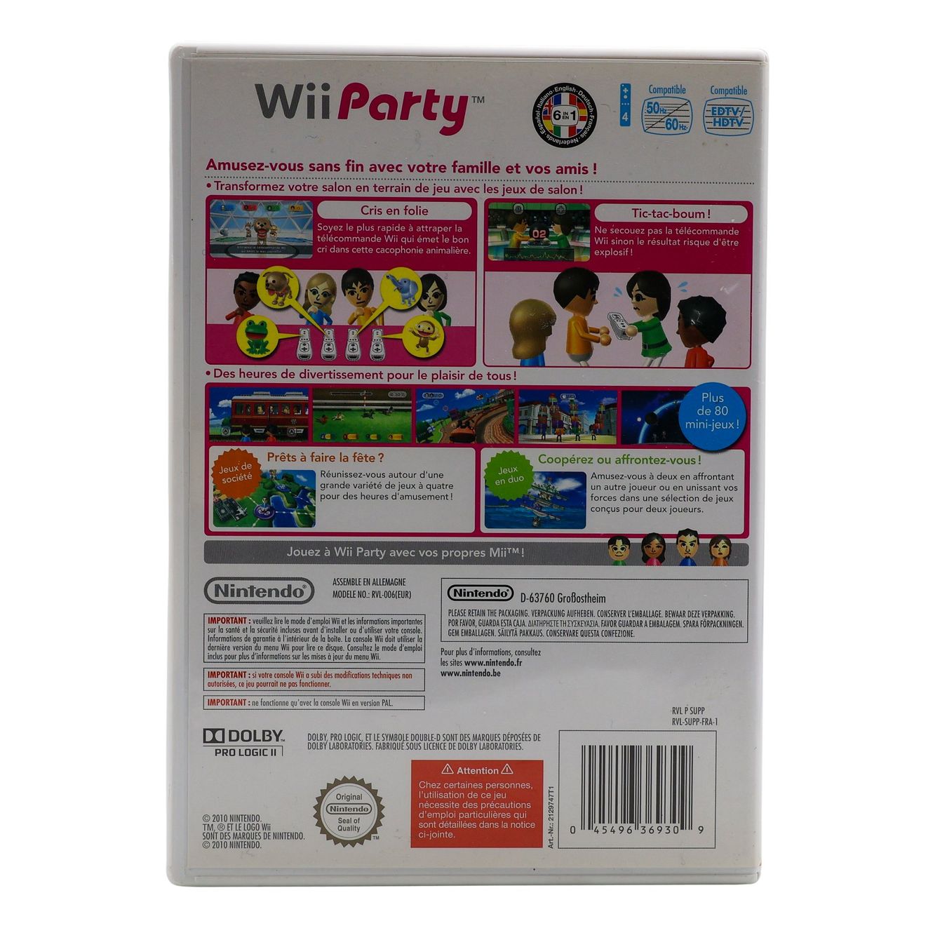 Nintendo Giochi: Wii Party - WII – Usato da Paudex venduto da dindeboy 1