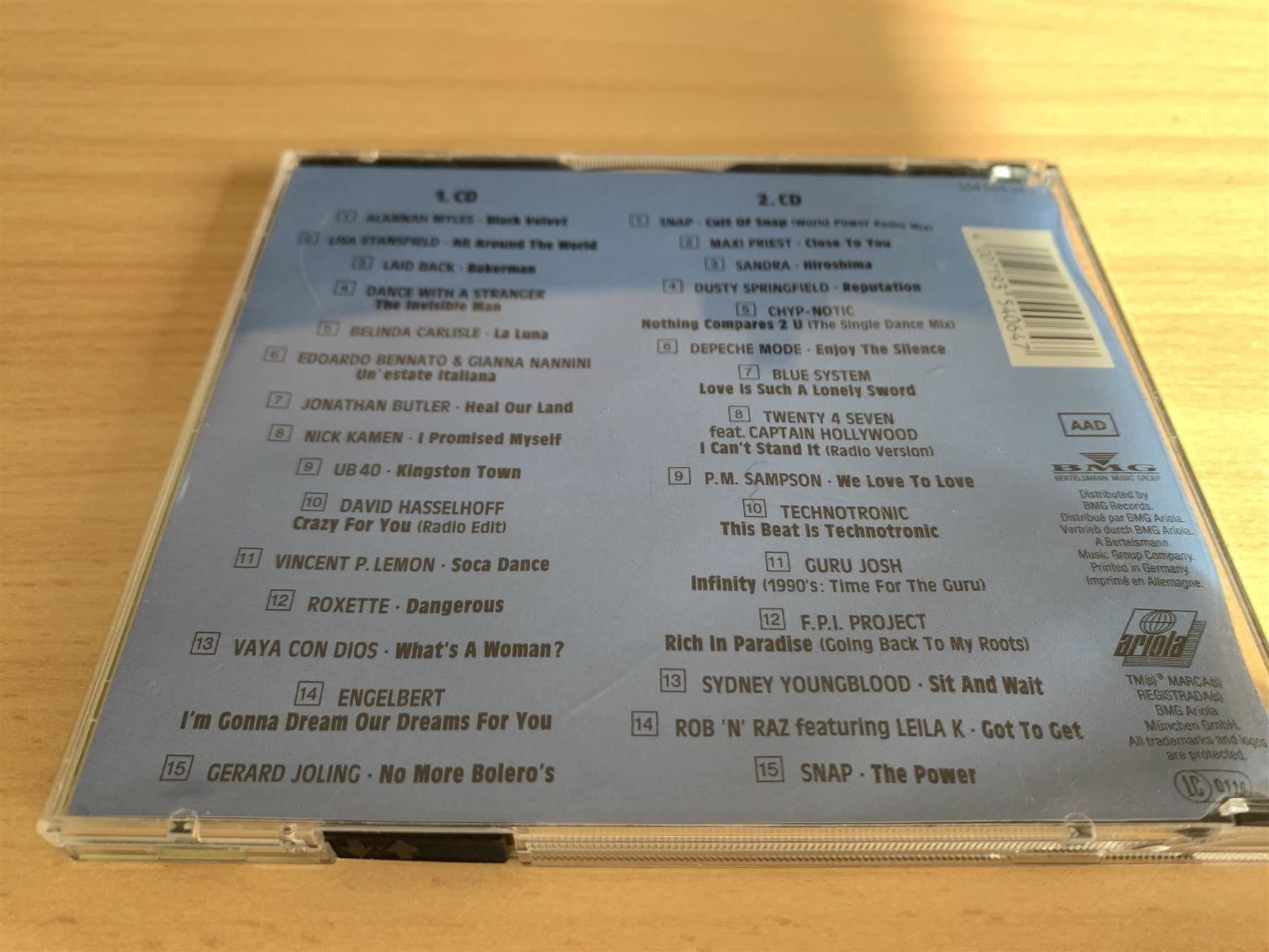 CD: Hits 90 - Die Internationalen - 2 CD – Usato da Rikon im Tösstal venduto da Alpenmutz 1