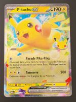Pikachu ex 30 ème anniversaire pokemon FR