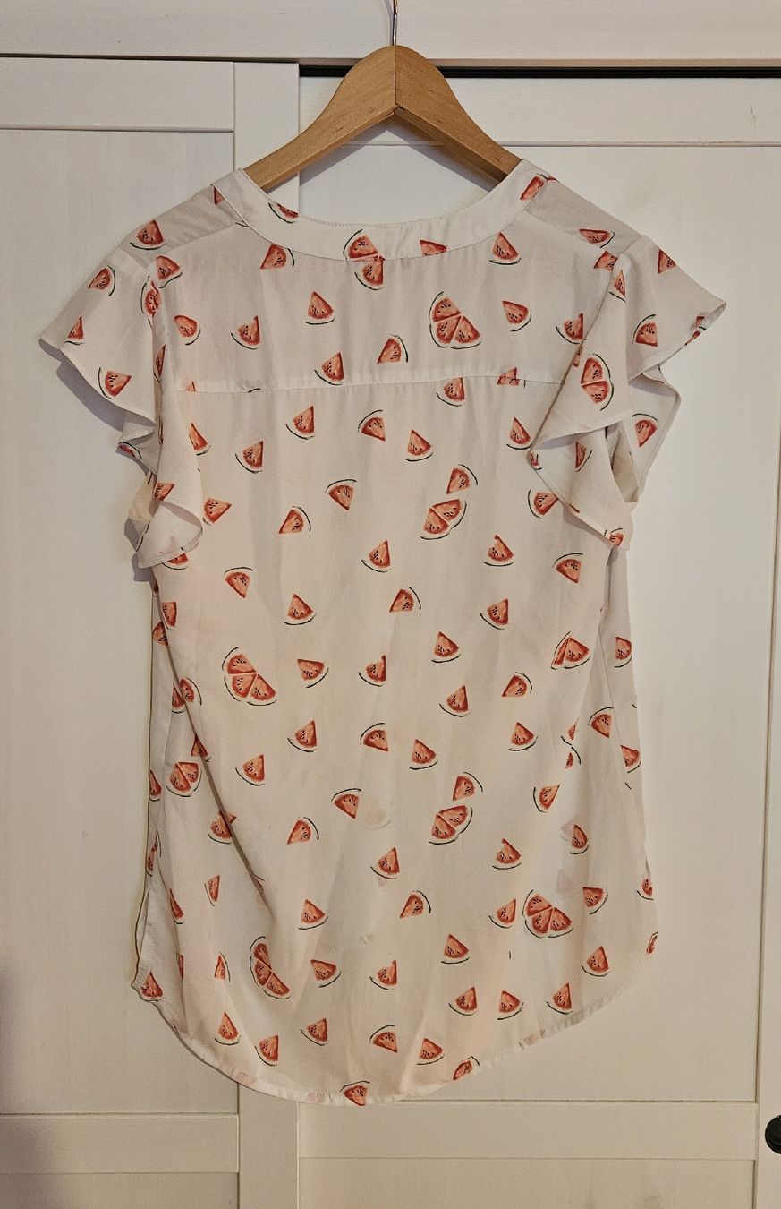 Orsay Camicette: Kurzarm Bluse mit Melonen Motiv – Usato da Hüttlingen venduto da Thurgi85 6