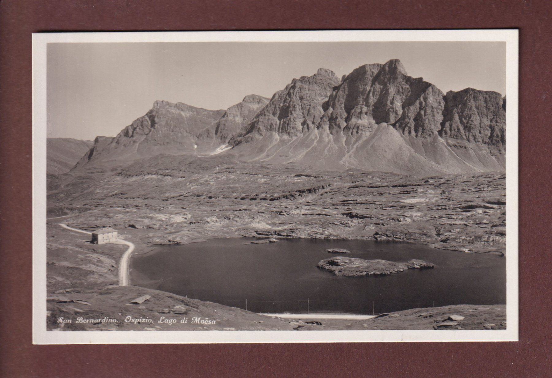 Cartoline postali: SAN BERNARDINO - Ospizio – Usato da Pully venduto da nicecards-shop