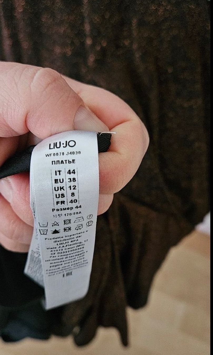 Liu Jo Kleider: 🤎Kleid Liu Jo 38 Coctailkleid Glitzer – Neu (gemäss Beschreibung) aus Schlieren von mal_grab 5