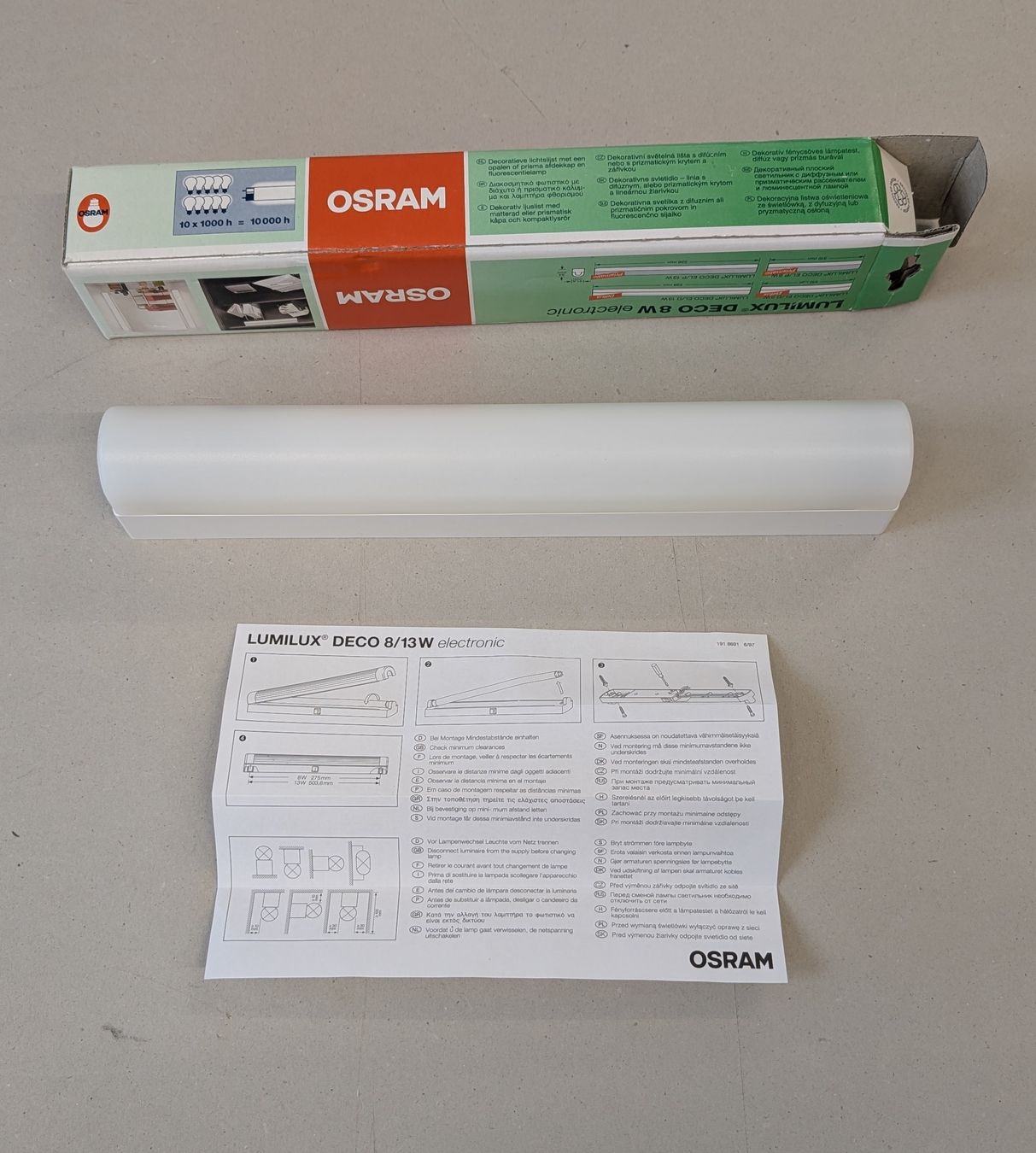 Osram Lampade: Osram Lichtleiste 8W 230V 827 – Nuovo e nell'imballaggio originale da Volketswil venduto da mar_c5pv 1