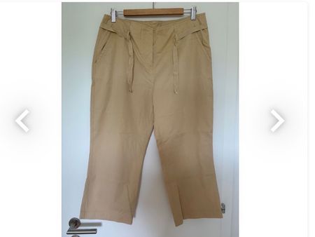 Leichte Hose, Pantalons 3/4 beige St. Emile,  40-42