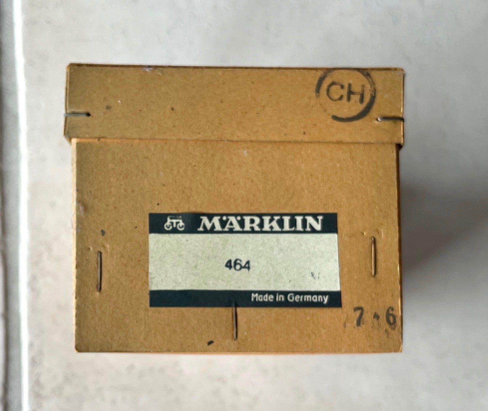 Märklin Modellini di ferrovie: Märklin 464 nur Leerkarton – Nuovo (secondo la descrizione) da Bleiken venduto da hbw45