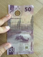 Mexiko 50 Pesos 2022 Axolotl Banknote 