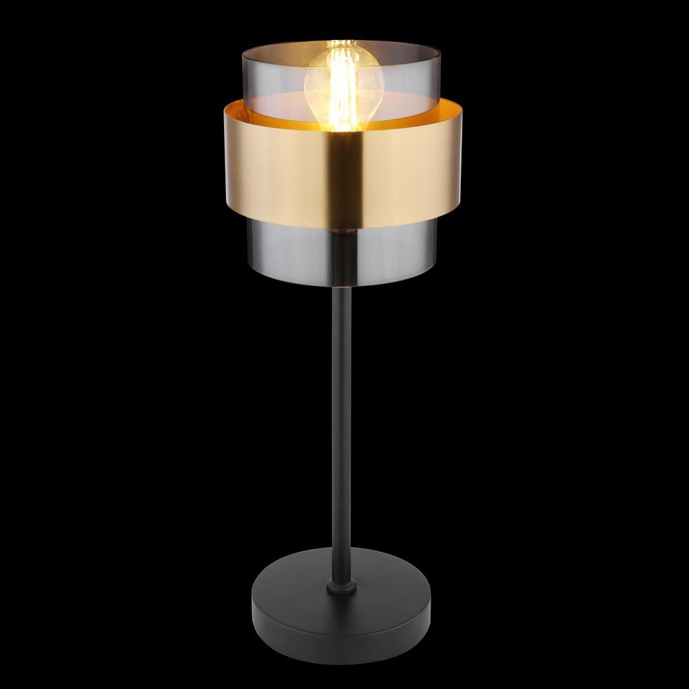 Lampade: Tischleuchte, Glas, Messing, 47 cm Höhe – Nuovo (secondo la descrizione) da Kreuzlingen venduto da Smart-Light 3