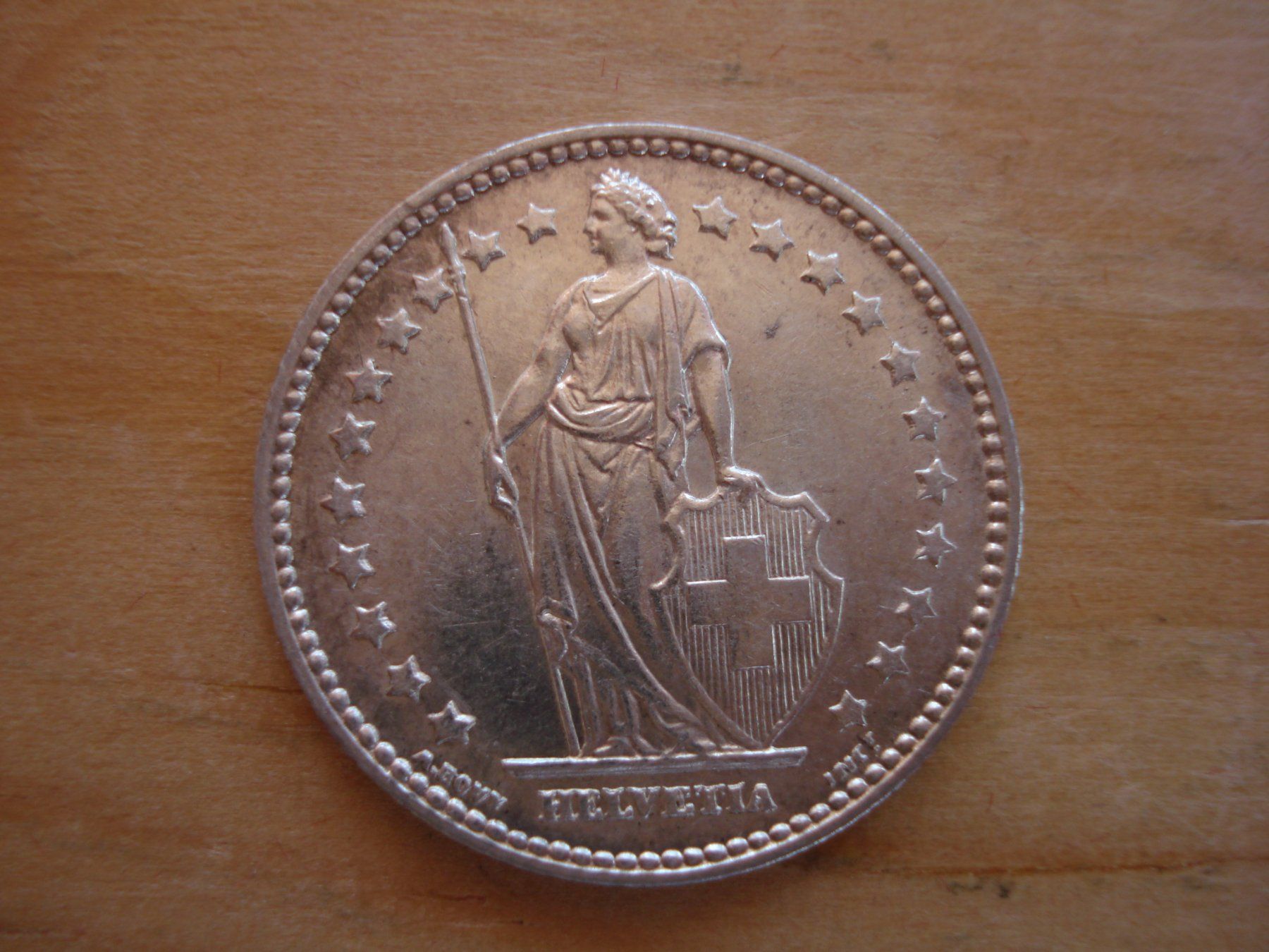Tutti le monete: (C1) 1 Franken 1903 UNZ-STGL – Usato da Erlach venduto da Net-Coins 1