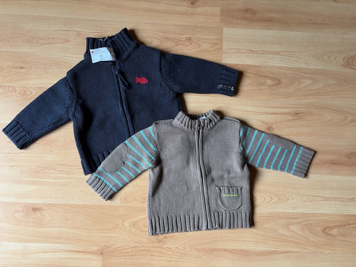 Giacche & Cappotti: Lots de 2 jaquettes tailles 68 – Usato da Liddes venduto da Couik