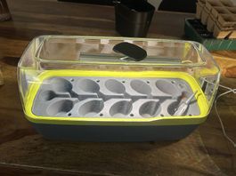 Romberg Gewächshaus & Pflanzkasten BoQube L PLUS LED 