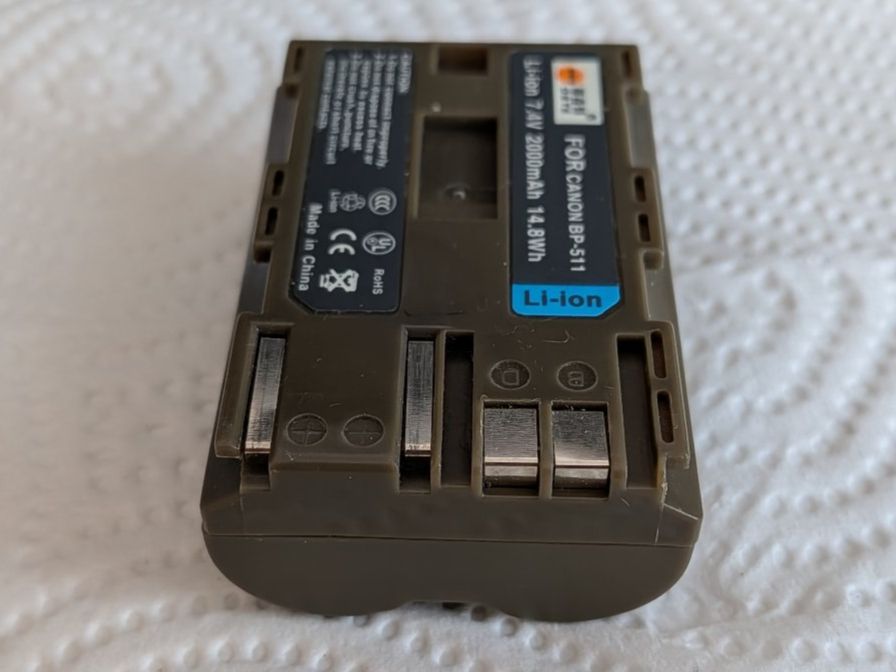 Canon Akkus: Akku BP-511 zu Canon – Gebraucht aus Münsingen von Rufer34 3
