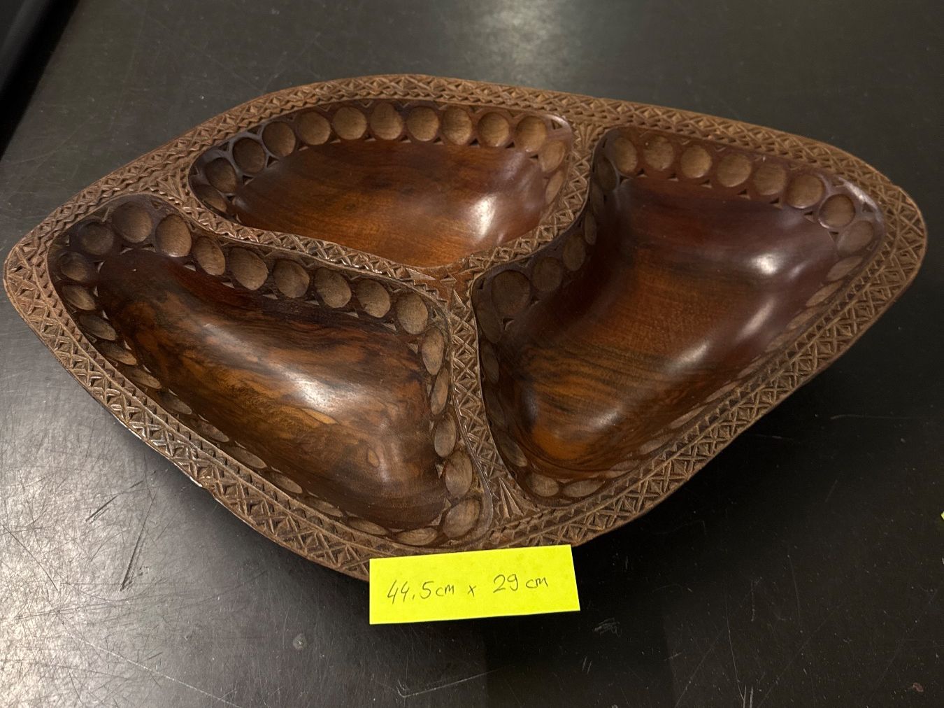 Piatti: 4er Holzteller Set / Deko Teller - polnische Tradition – Usato da Pratteln venduto da Cartonsducoeur_bl 1