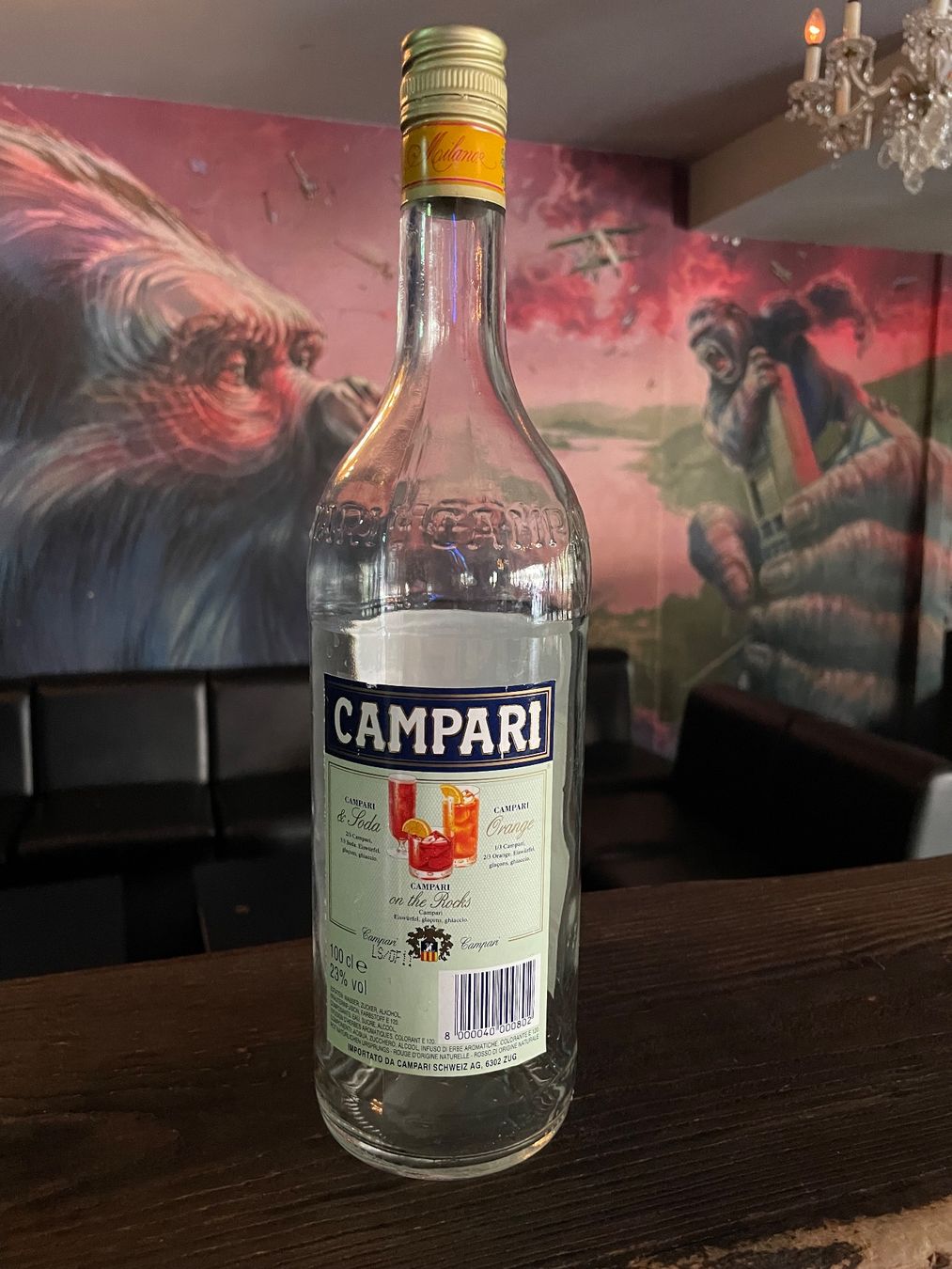 Campari Altro: Campari Vintage Flasche leer – Usato da Sutz venduto da fx05 1