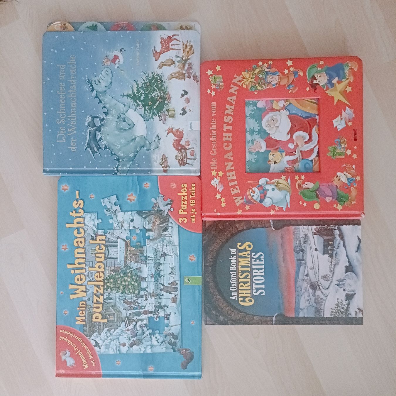 Bücher: Weihnachts-Puzzlebuch mit 3 Puzzles je 48 Teile – Neu (gemäss Beschreibung) aus Rotkreuz von mar_wn5h