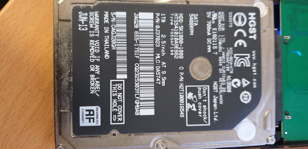 HGST HARD DISK 1 TB | Kaufen auf Ricardo