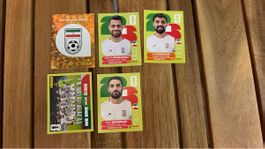 Panini WM 2022 Stickers IR IRAN Team Spieler
