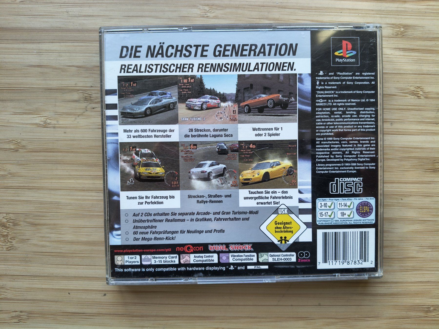 Giochi: Gran Turismo 2 (PS 1) – Usato da Riedholz venduto da ste_96cd 1