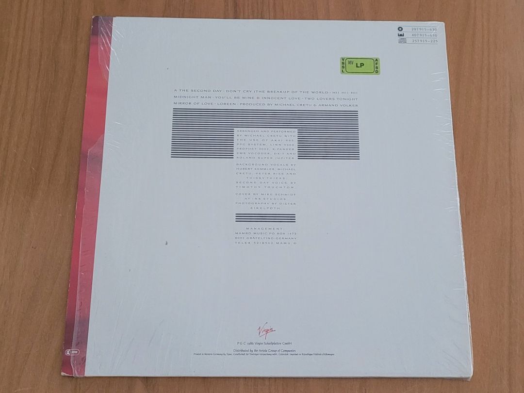 Vinyles: LP  Sandra – D'occasion à Martigny par MZ-67 1